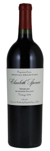 2008 Elizabeth Spencer Knights Valley Merlot, 750ml