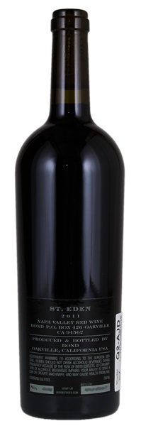 2011 Bond St. Eden, 750ml