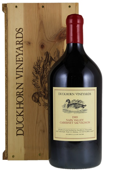 1989 Duckhorn Vineyards Cabernet Sauvignon, 3.0ltr