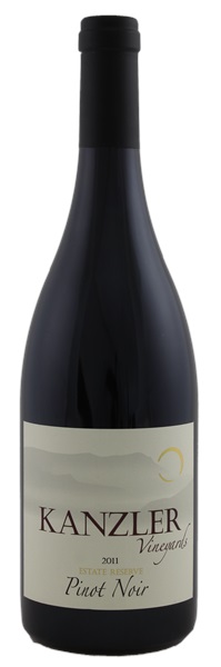 2011 Kanzler Sonoma Coast Reserve Pinot Noir, 750ml