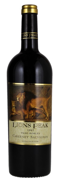 1997 Lions Peak Cabernet Sauvignon, 750ml