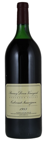 1983 Bonny Doon Cabernet Sauvignon, 1.5ltr