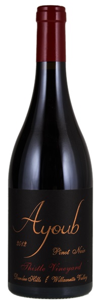 2012 Ayoub Thistle Vineyard Pinot Noir, 750ml