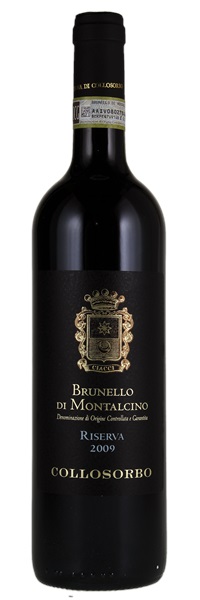 2009 Collosorbo Brunello di Montalcino Riserva, 750ml