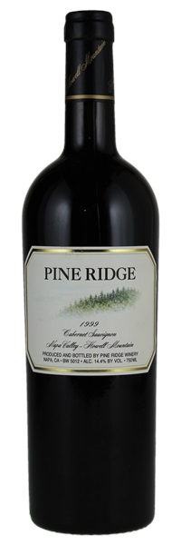 1999 Pine Ridge Howell Mountain Cabernet Sauvignon, 750ml