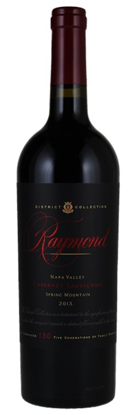 2013 Raymond District Collection Spring Mountain Cabernet Sauvignon, 750ml