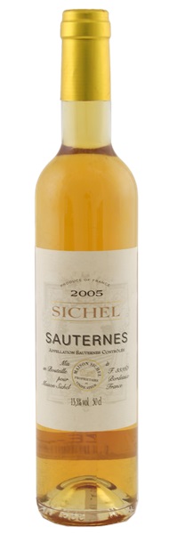 2005 Maison Sichel Sauternes, 500ml