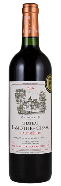 2006 Château Lamothe-Cissac, 750ml