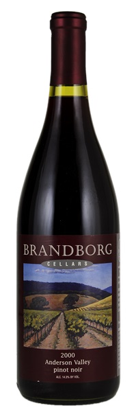 2000 Brandborg Anderson Valley Pinot Noir, 750ml