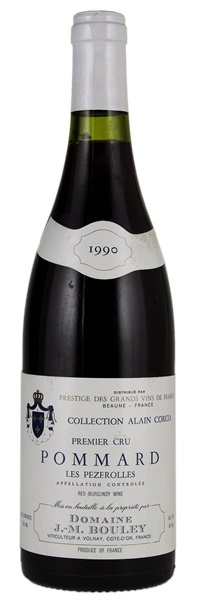 1990 Domaine Jean Marc Bouley Pommard Les Pézerolles, 750ml