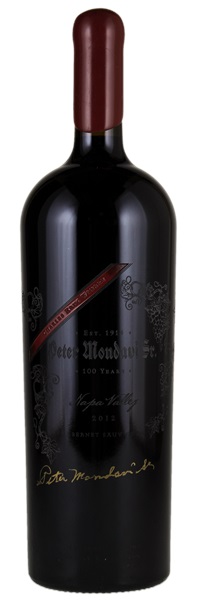 2012 Charles Krug Peter Mondavi Sr Centennial Edition Family Collection Cabernet Sauvignon, 1.5ltr