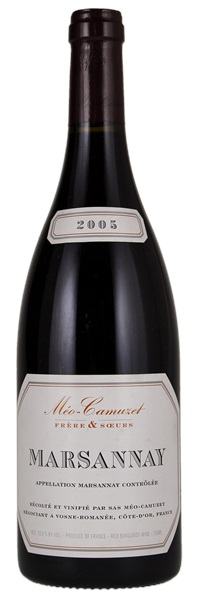 2005 Domaine Méo-Camuzet Marsannay, 750ml