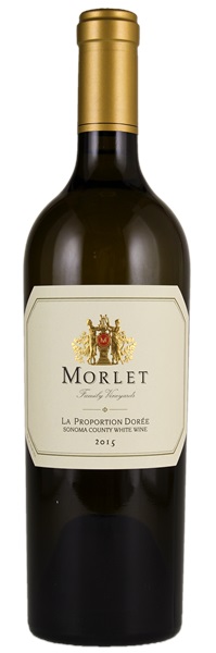 2015 Morlet Family Vineyards La Proportion Doree, 750ml
