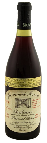 1974 Enrico Giovannini Moresco Barbaresco Podere del Pajore, 750ml