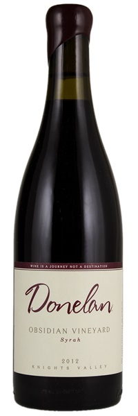 2012 Donelan Obsidian Vineyard Syrah, 750ml