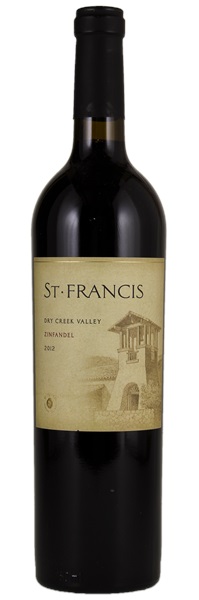 2012 St. Francis Dry Creek Valley Zinfandel, 750ml