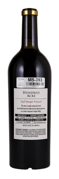 2005 Hundred Acre Kayli Morgan Vineyard Cabernet Sauvignon, 750ml