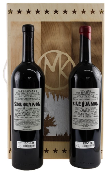 2012 Sine Qua Non Rattrapante Eleven Confessions Estate Grenache, 1.5ltr