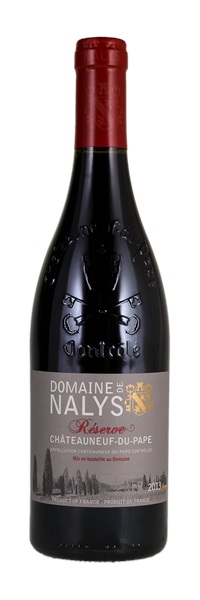 2013 Domaine de Nalys Châteauneuf-du-Pape Reserve, 750ml