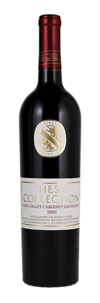 2000 Hess Collection Estate Mount Veeder Cabernet Sauvignon, 750ml