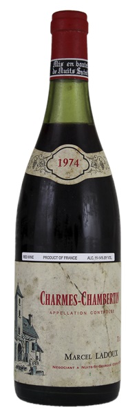 1974 Marcel Ladoux Charmes-Chambertin, 750ml