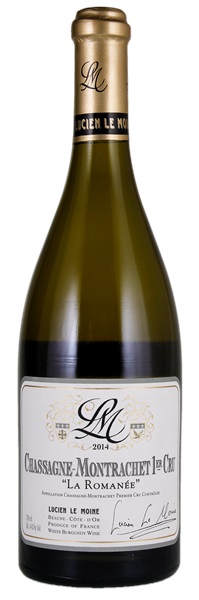 2014 Lucien Le Moine Chassagne-Montrachet La Romanee, 750ml