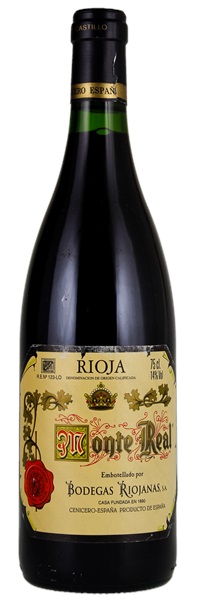 1975 Bodegas Riojanas Monte Real Rioja Gran Reserva, 750ml