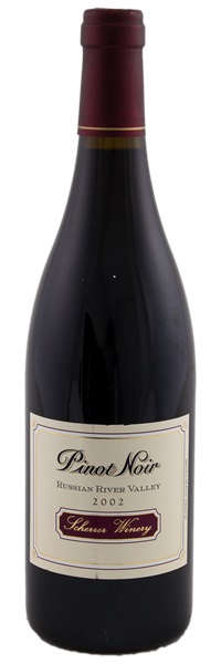 2002 Scherrer Russian River Valley Pinot Noir, 750ml