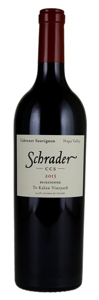 2015 Schrader CCS Beckstoffer To Kalon Vineyard Cabernet Sauvignon, 750ml