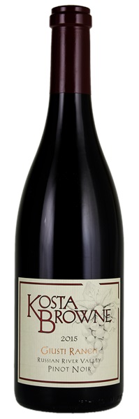 2015 Kosta Browne Giusti Ranch Pinot Noir, 750ml
