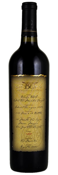 1999 Hedges Red Mountain Limited Blocks B&C Cabernet Sauvignon, 750ml