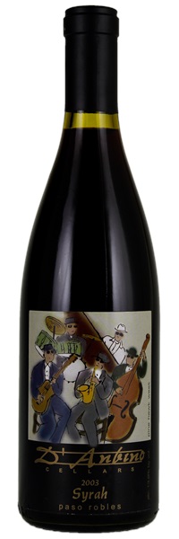 2003 D'Anbino Syrah, 750ml