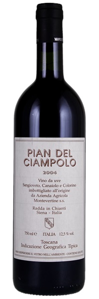 2004 Montevertine Pian del Ciampolo, 750ml