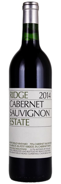 2014 Ridge Estate Cabernet Sauvignon, 750ml
