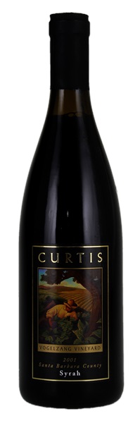 2001 Curtis Vogelzang Vineyard Syrah, 750ml