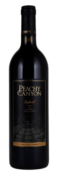 2015 Peachy Canyon Mustard Creek Zinfandel, 750ml