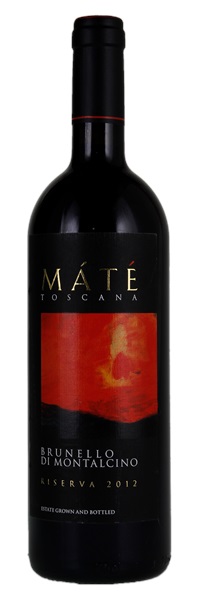 2012 Máté Brunello di Montalcino Riserva Brunello (Sangiovese clone)  D.O.C.G. | WineBid | Wine for Sale