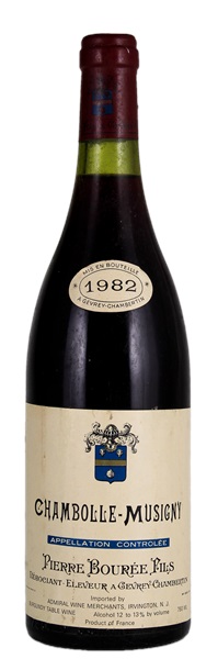 1982 Pierre Bouree Fils Chambolle-Musigny, 750ml