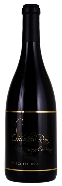 2010 Shadow Run Vineyards Cellar Door Syrah, 750ml