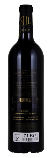 2015 Château Smith-Haut-Lafitte, 750ml