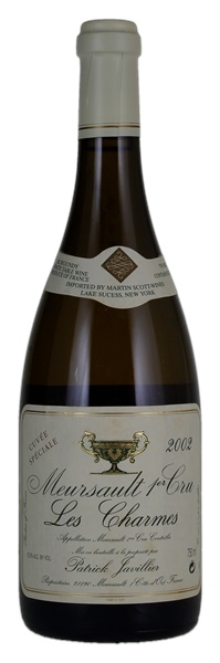 2002 Patrick Javillier Meursault Les Charmes Cuvee Speciale, 750ml