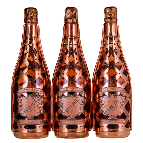 N.V. Bertrand Senecourt Beau Joie Special Cuvee Brut Rose, 3-bottle Lot  Champagne | WineBid | Wine for Sale