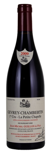 2009 Jean-Michel Guillon Gevrey Chambertin La Petit Chapelle, 750ml