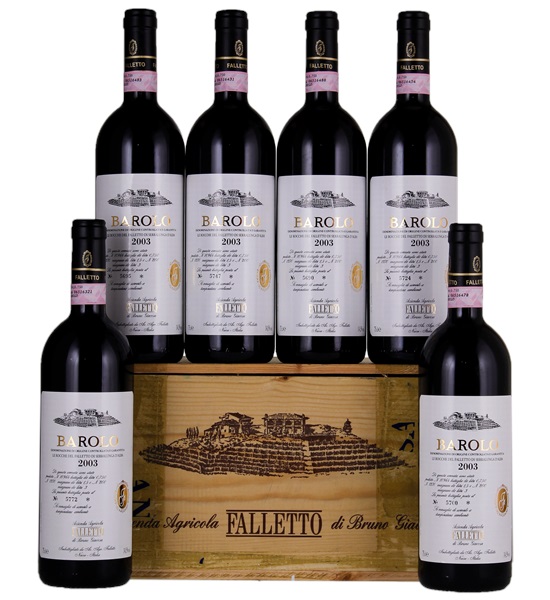 2003 Bruno Giacosa Barolo Le Rocche del Falletto di Serralunga d'Alba, 750ml