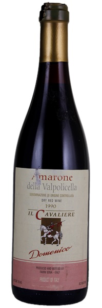 1990 Favini Sona Il Cavaliere Amarone della Valpolicella Domenico, 750ml