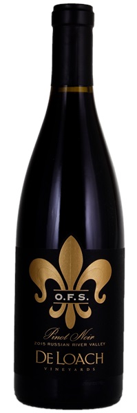 2015 De Loach Vineyards OFS Pinot Noir, 750ml