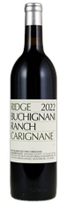 2022 Ridge Buchignani Ranch Carignane ATP