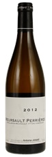 2012 Antoine Jobard Meursault Perrires