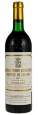 1987 Chteau Pichon-Longueville-Comtesse-de-Lalande