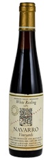 1985 Navarro Vineyards Cluster Select Late Harvest White Riesling